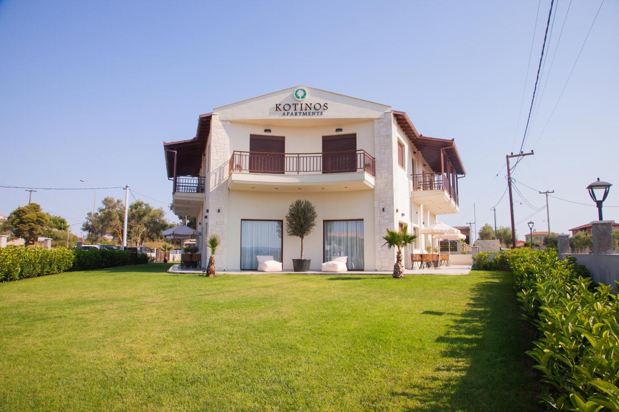 Kotinos Apartments Afytos Dış mekan fotoğraf